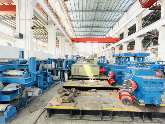 Drukt de hoge snelheids Ononderbroken Koude Rolling Machine met Volledige Mechanisch Controlesysteem voor Q195 neer