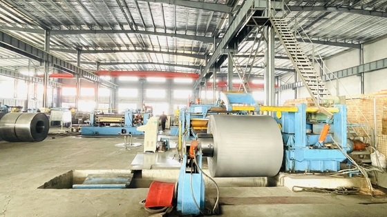 3phases de Snijmachinemachine 20m/Min Galvanized Plate van het metaalblad