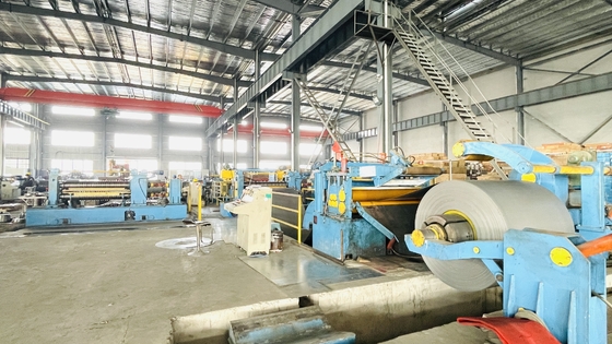 3phases de Snijmachinemachine 20m/Min Galvanized Plate van het metaalblad