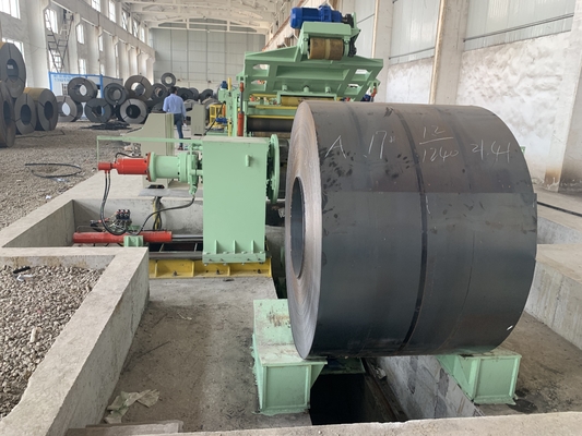 MAZS- (0,3-2) × 1300 mm metalen spoelsnijder voor materiaal van spoelen: koolstofstaal, roestvrij staal, gegalvaniseerde plaat enzovoort