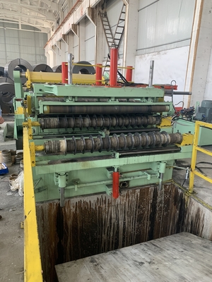 MA-(1~6) ×1600 mm stalen spoel snijlijn met 132KW spoel max. 30T snijsnelheid 60-100M/min