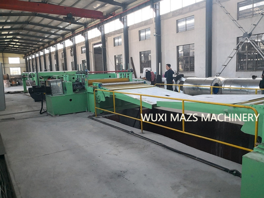 doctorandus in de letteren 3X1600mm Automatisering voor oud-gerolde Rol snijdt – aan-Lengteblacking Lijnen met High-precision