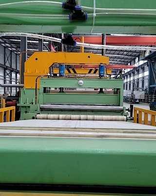 3000KG Staalplaat die Machine met het Systeem en Scherpe Snelheid 0-100m/min scheuren van de Touch screenverrichting