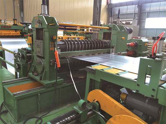 MA- (0.2~1) ×600mm verdunnen Blad die Lijn voor rollen 8000kg met enige wapen hydrualic die decoiler scheuren door China wordt gemaakt