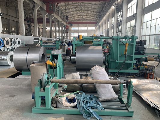 312mm Dik Blad die Lijn met Zwaar Type Hydraulische Decoiler scheuren