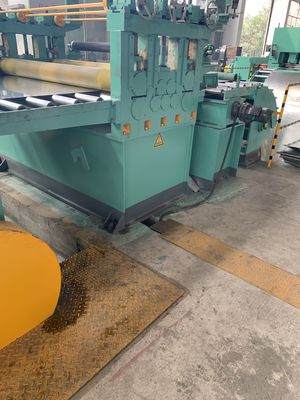 312mm Dik Blad die Lijn met Zwaar Type Hydraulische Decoiler scheuren