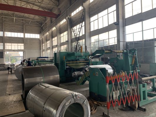 80m/min regelbare 0.44mm Metaalrol die Machine scheuren
